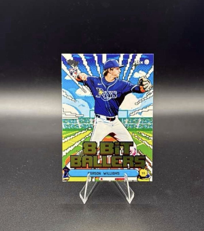 2026 Topps Series 1 Celebration - 8 Bit Ballers Carson Williams #8B-23