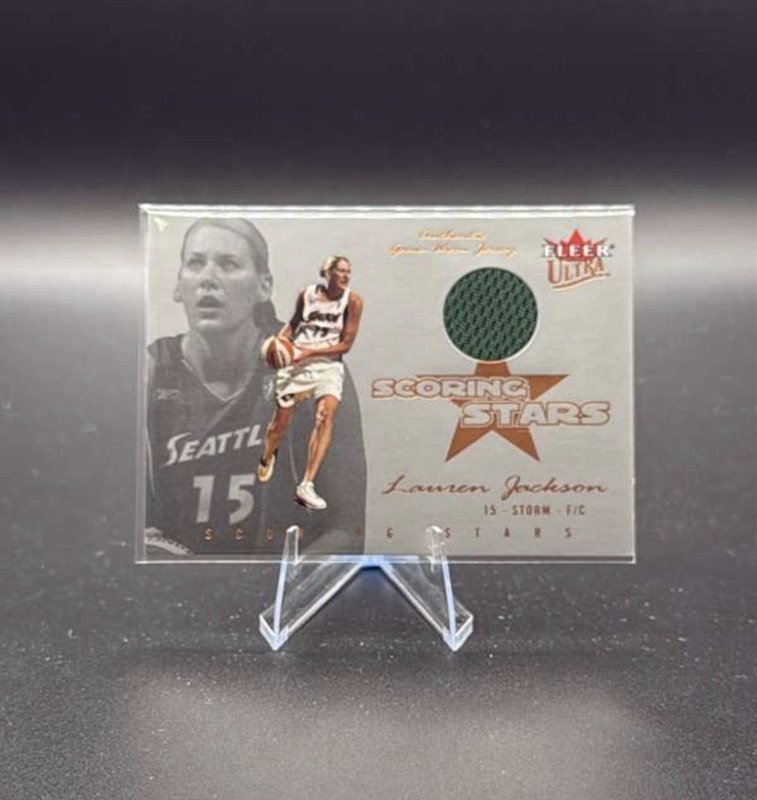 2004 Fleer Ultra WNBA Scoring Stars Jerseys Lauren Jackson #SS-LJ
