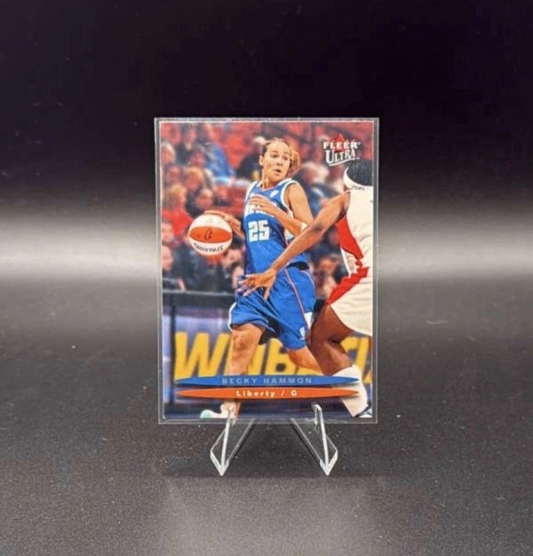 2003 FLEER ULTRA WNBA BASKETBALL #84 Becky Hammon, New York Liberty