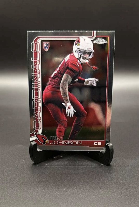 2025 Topps Chrome - Rookies Will Johnson #349 (RC)