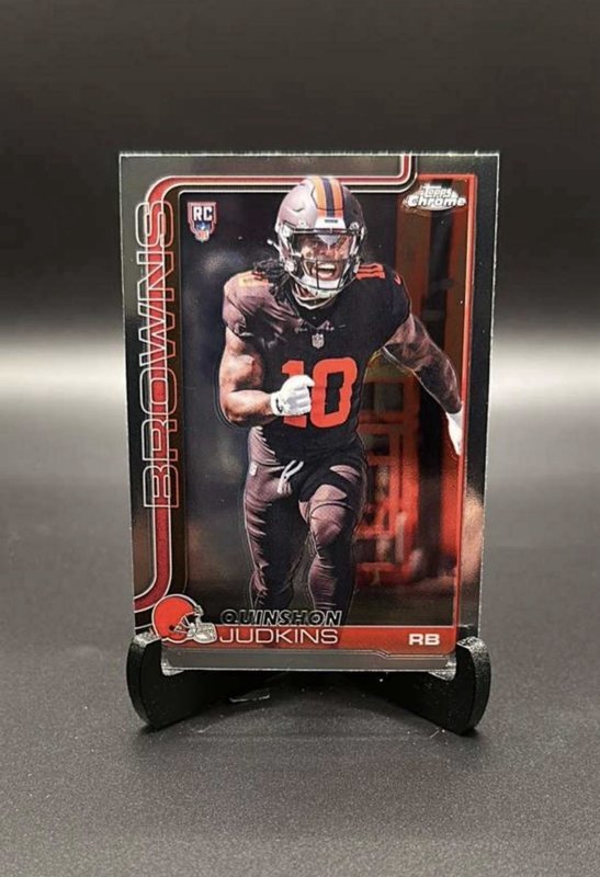 2025 Topps Chrome - Rookies Quinshon Judkins #325 (RC)