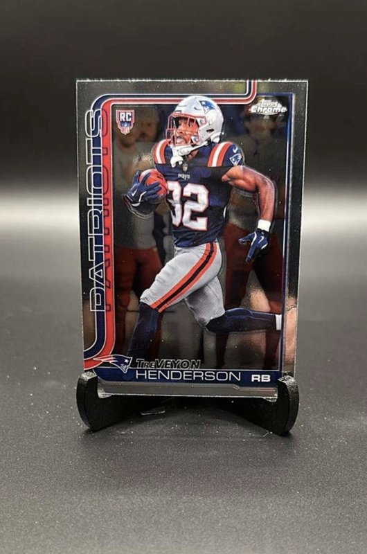 2025 Topps Chrome - Rookies TreVeyon Henderson #328 (RC)