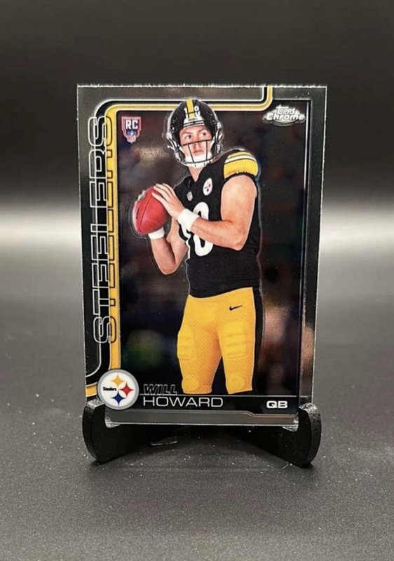 2025 Topps Chrome - Rookies Will Howard #321 (RC)