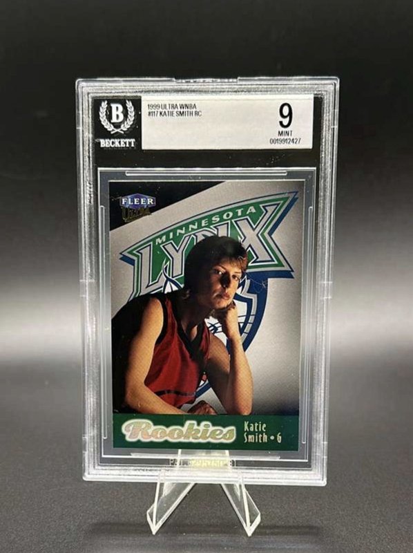 1999 Fleer Ultra WNBA Rookies Katie Smith #117 (RC) BGS 9 NM-MT Minnesota Lynx