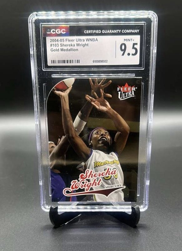 2004 WNBA Fleer Ultra #103 Shereka Wright 041/100 Rookie CGC 9.5
