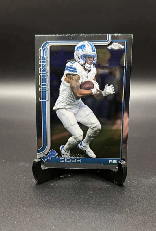 2025 Topps Chrome - Jahmyr Gibbs #101