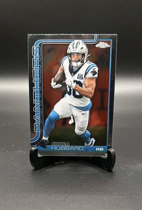 2025 Topps Chrome - Chuba Hubbard #42
