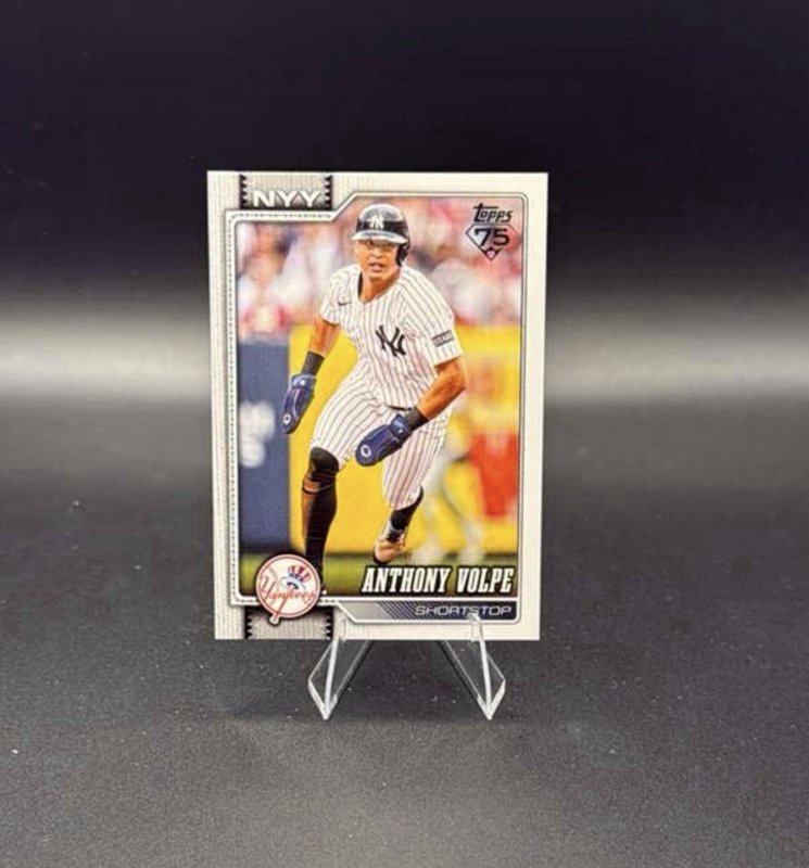 2026 Topps Series 1 #308 Anthony Volpe - New York Yankees