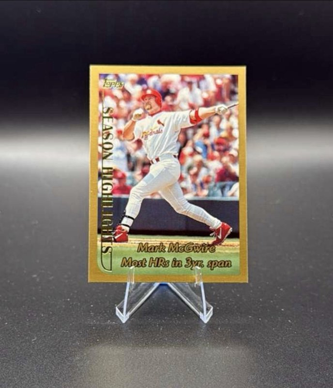 1999 Topps - Season Highlights Mark McGwire #201