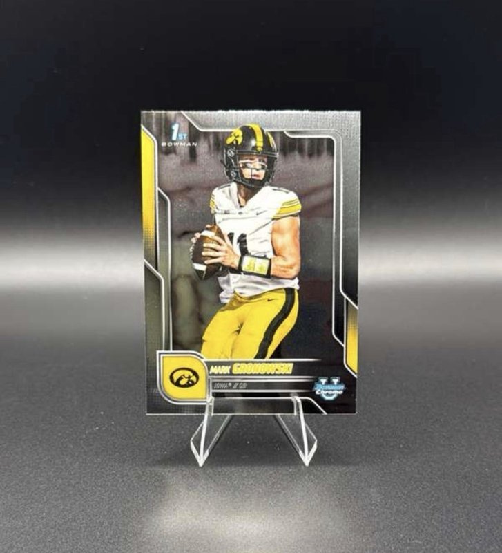 2025 Bowman University Chrome - Mark Gronowski #127 (RC)