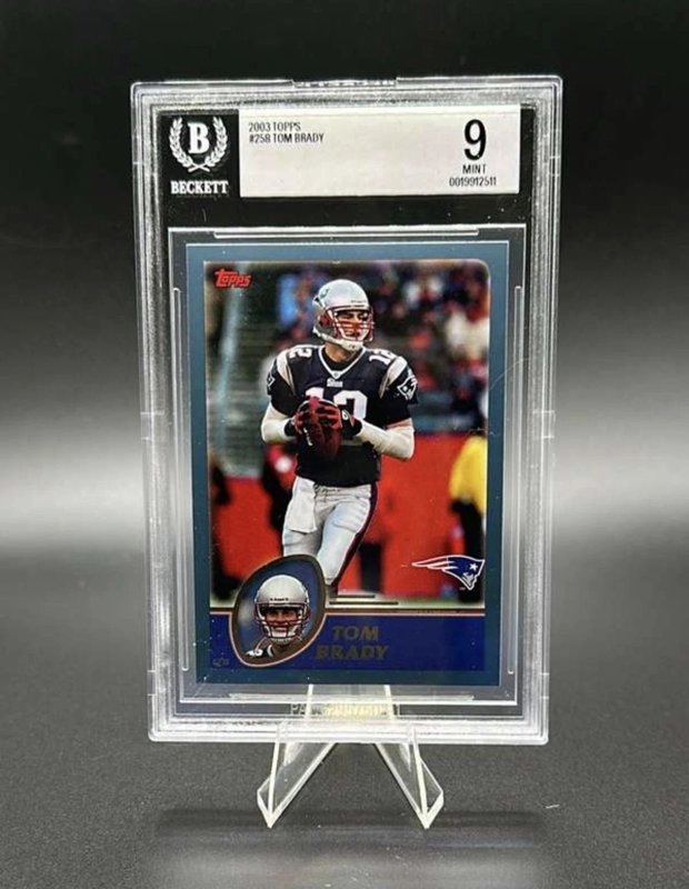 2003 Topps - Tom Brady #258