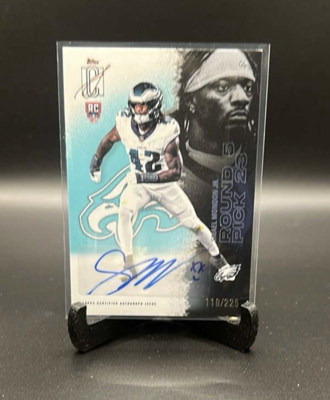 Smael Mondon Jr. 2025 Topps Signature Class - Teal #/225 AUTO 🔥