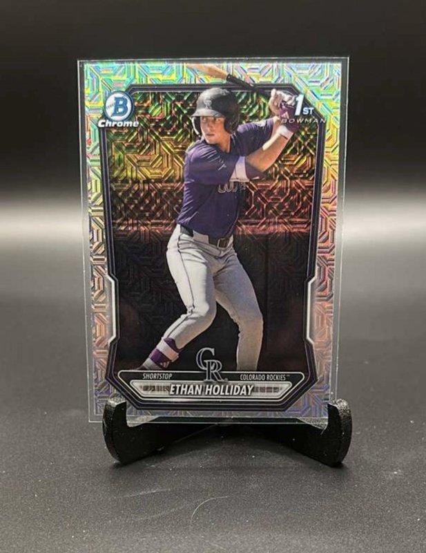 2026 Bowman #BCP-1 Ethan Holliday Chrome Prospects Mojo Refractor