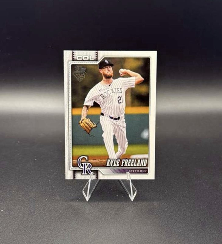 2026 Topps Series 1 #106 Kyle Freeland Colorado Rockies Baseball Card