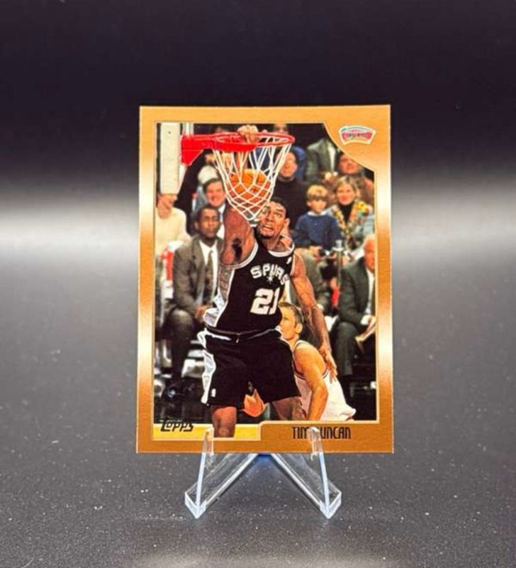 1998-99 Topps - Tim Duncan #49