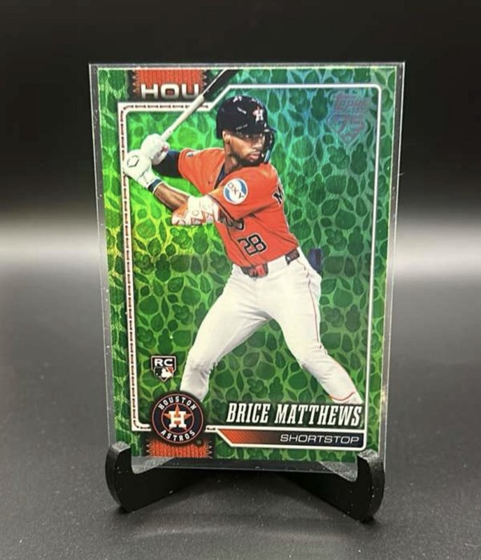 2026 Topps - Brice Matthews #132 Holiday