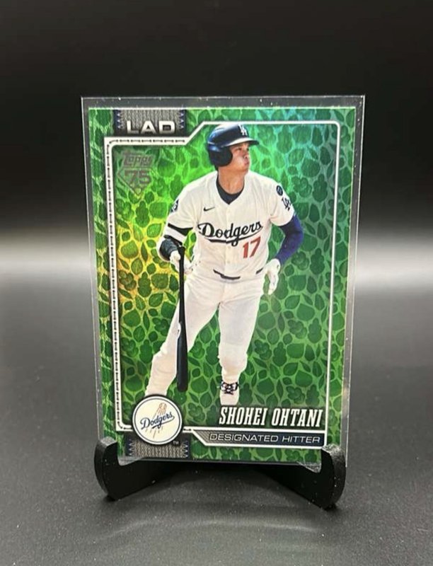 2026 Topps Series 1 - Shohei Ohtani #200 Green Leaf Foil