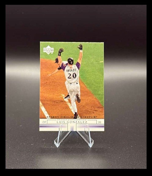 2002 Upper Deck - Season Highlights Checklist Luis Gonzalez #736