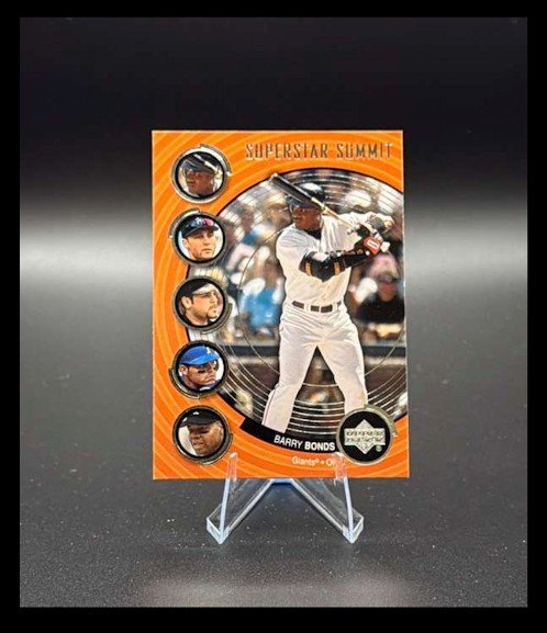 Barry Bonds 2002 Upper Deck “Superstar Summit” #SS11