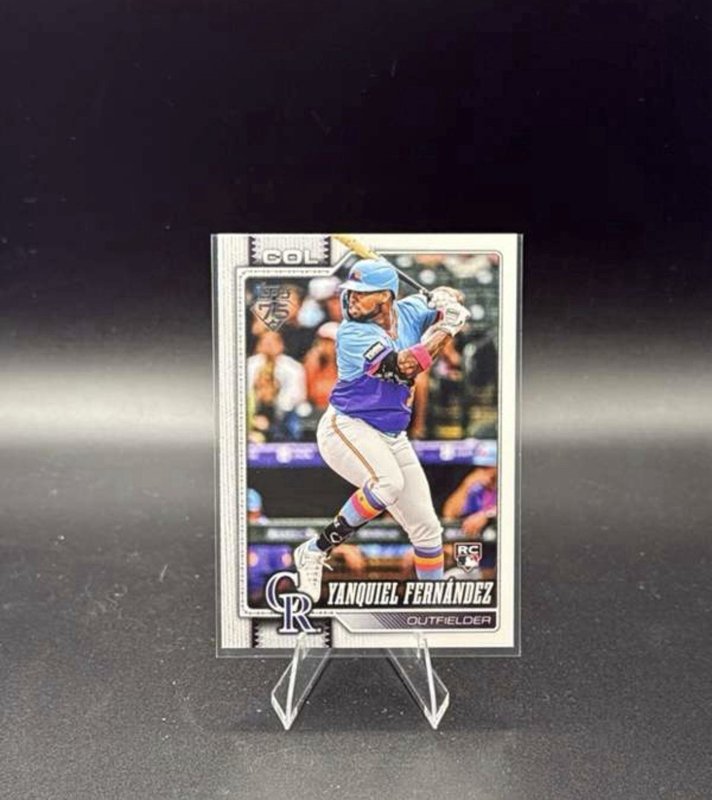 2026 Topps Series 1 - Yanquiel Fernandez #116 (RC)