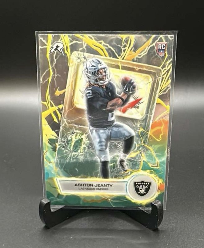 Ashton Jeanty RC VOLTAIC - 2025 Topps Resurgence #VT-8 - Las Vegas Raiders