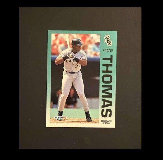 1992 Fleer - Frank Thomas #100