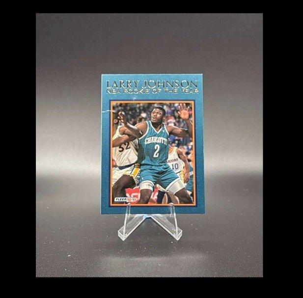 1992-93 Fleer 7 Larry Johnson