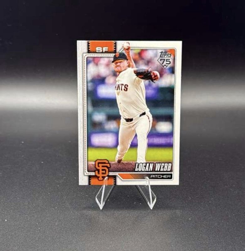 Logan Webb 2026 Topps San Francisco Giants #69
