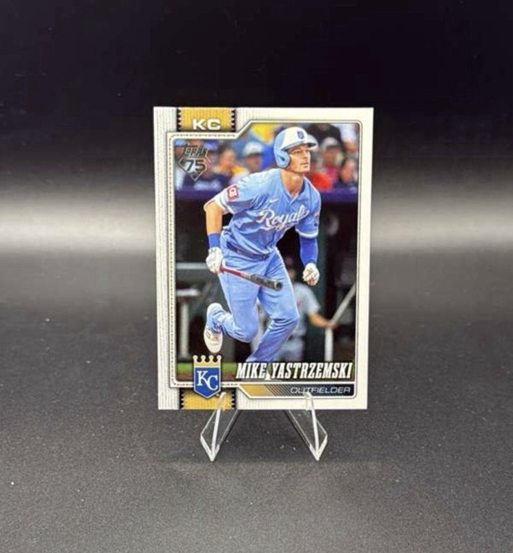 2026 Topps Series 1 #242 Mike Yastrzemski - Kansas City Royals