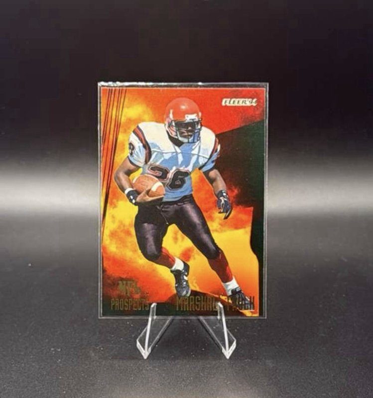 1994 Fleer - Nfl Prospects Marshall Faulk #7 (RC)