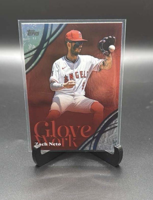 2026 Topps #GW-57 Zach Neto Glove Work