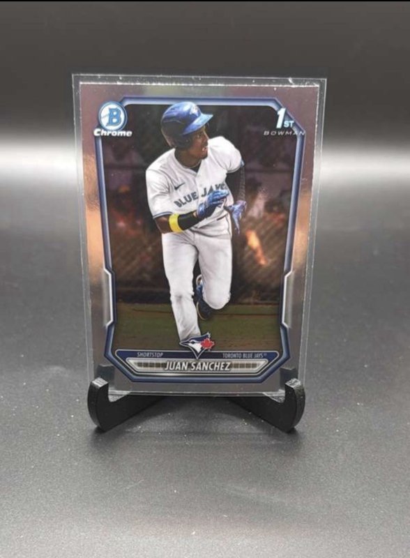 2026 Bowman Chrome 1st Juan Sanchez #BCP-25 Toronto Blue Jays Prospect