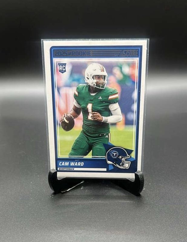 2025 Score Cam Ward Rookie #13 Tennessee Titans RC
