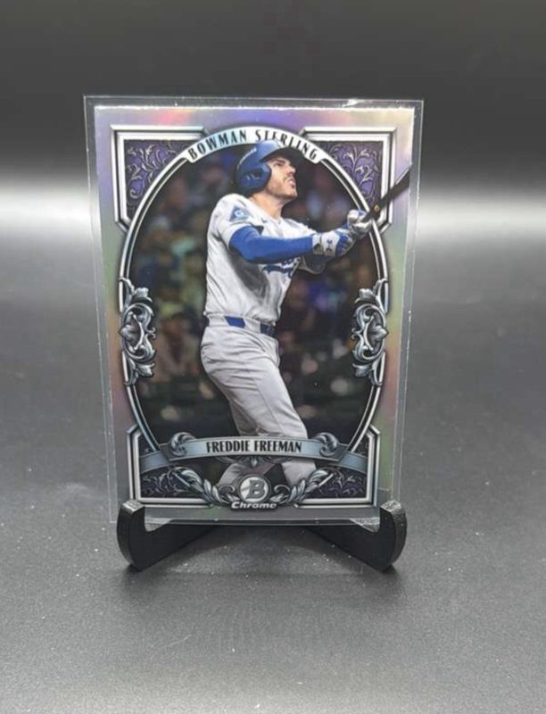 2026 Bowman Chrome FREDDIE FREEMAN Bowman Sterling #BST-2 Insert Dodgers