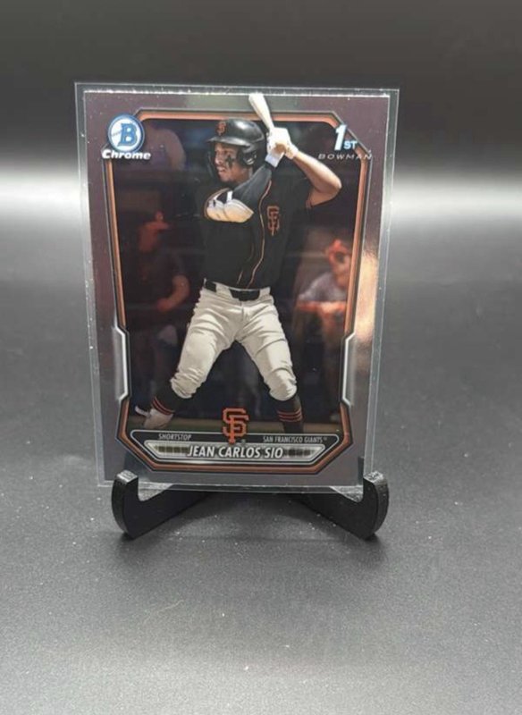 Jean Carlos Sio 1st Chrome Prospect Rookie RC 2026 Bowman Card #BCP-87 Giants