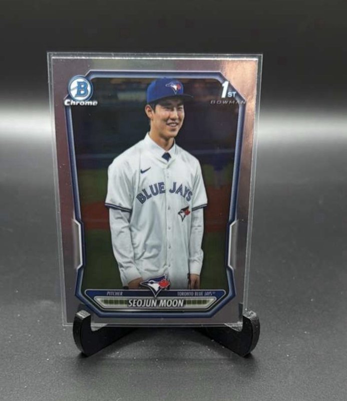 Seojun Moon 1st Chrome Prospect Rookie RC 2026 Bowman Card #BCP-127 Blue Jays