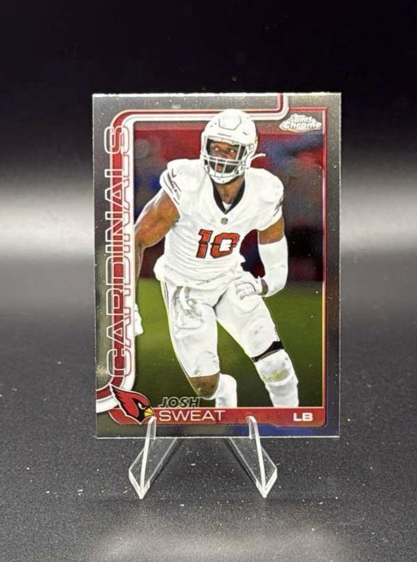 Josh Sweat 2025 Topps Chrome Football Cardinals #10