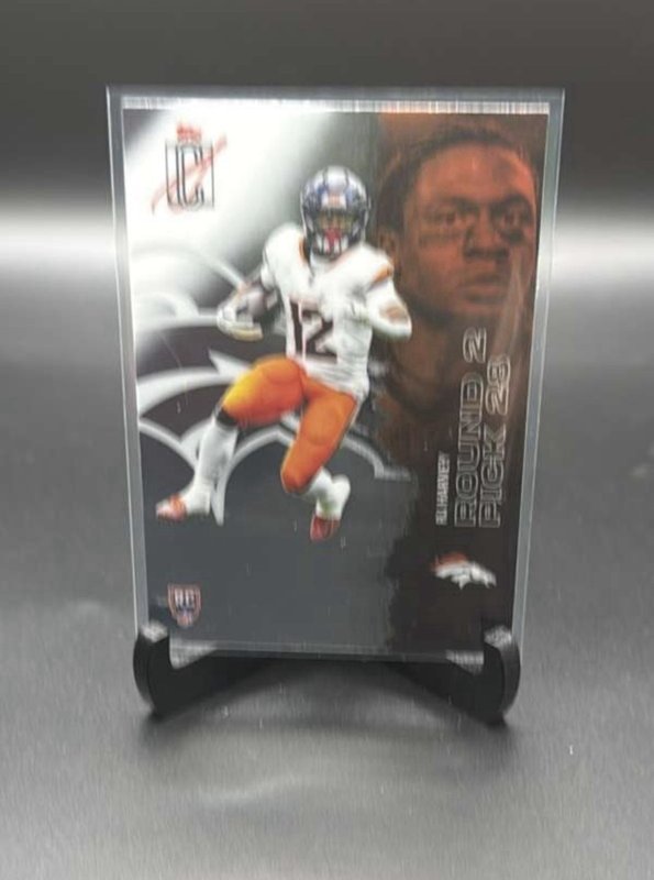 2025 Topps Signature Class #127 RJ Harvey Chrome