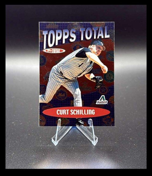 2002 topps TT41 curt schilling