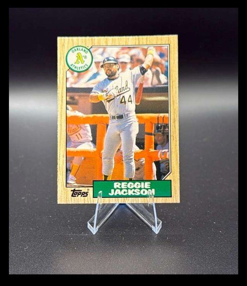 1987 Topps Traded - Reggie Jackson #52T