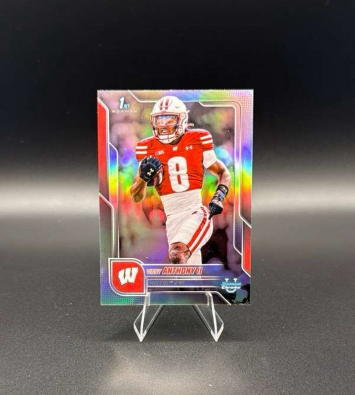 2025 Bowman University Chrome - Vinny Anthony II #171 Refractor (RC)