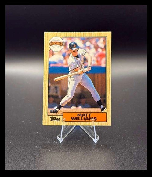 1987 Topps Traded - Matt Williams #129T (RC)