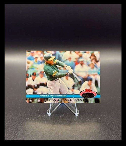 1991 Topps Stadium Club Skydome - Rickey Henderson #83
