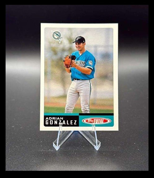 2003 Topps Total Adrian Gonzalez #FLA27 Rookie Card Florida Marlins MLB RC