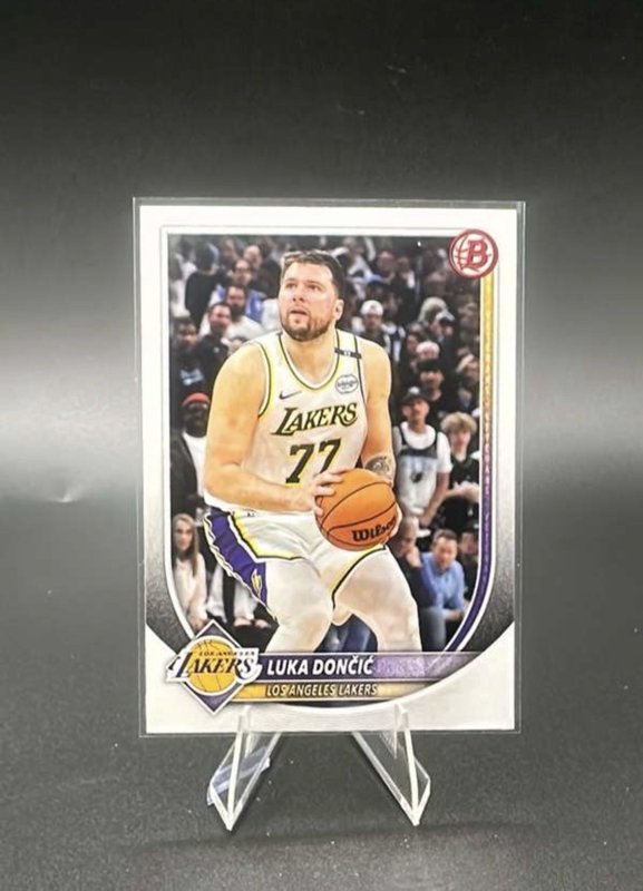 2025-26 Bowman Basketball Luka Dončić #123 Los Angeles Lakers