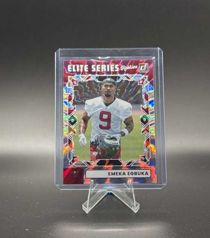 2025 PANINI DONRUSS EMEKA EGBUKA ELITE SERIES ROOKIES BUCCANEERS RC #ESR-EEA