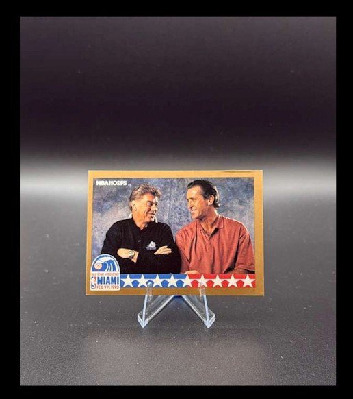 1990-91 NBA Hoops - All-Star Game Pat Riley, Chuck Daly #13 Card #13 on Back