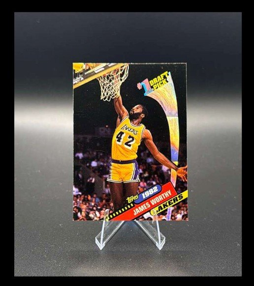 1992-93 topps 2 james worthy