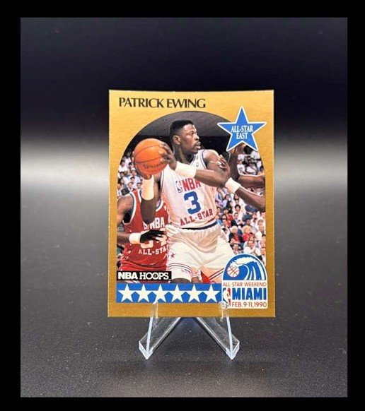 1990-91 NBA Hoops - All-Star Game Patrick Ewing #4