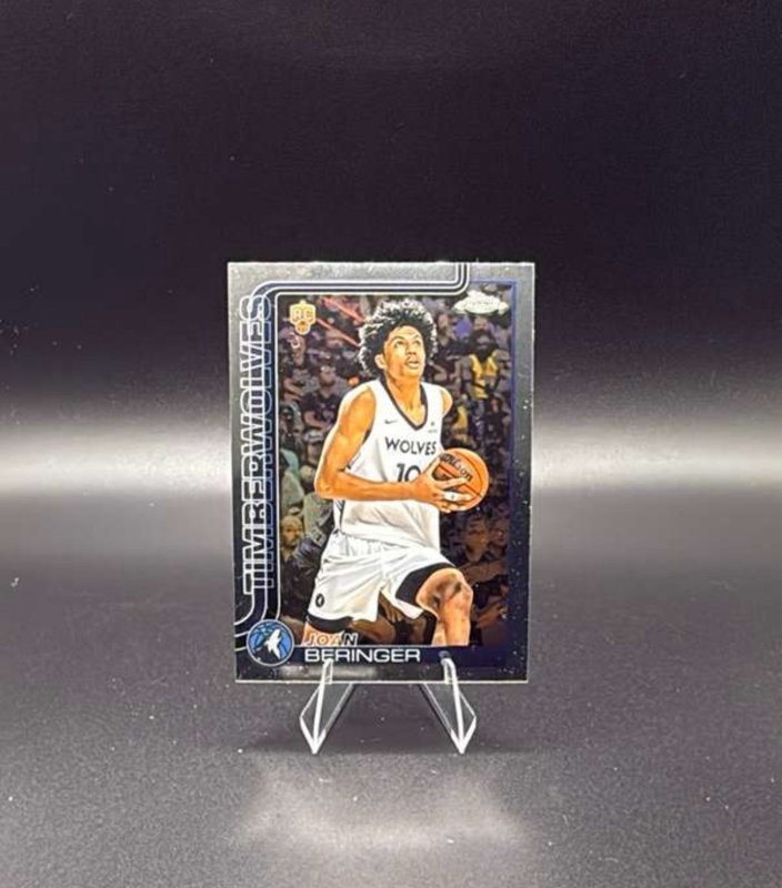 2025-26 Topps Chrome Joan Beringer Rookie #267 Minnesota Timberwolves